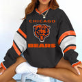 Chicago Bears V-neck Pullover Sweatshirt