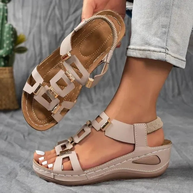 🔥2026 Summer Best Seller — Last Day Sale 50% OFF!🔥Women's Soft-Sole Orthopedic Sandals are here!