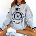 Dallas Cowboys  V-neck Pullover Sweatshirt