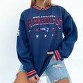 New England Patriots V-neck Pullover Sweatshirt