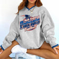 New England Patriots V-neck Pullover Sweatshirt