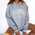 Las Vegas Raiders V-neck Pullover Sweatshirt