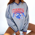 New York Giants  V-neck Pullover Sweatshirt