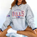 Buffalo Bills V-neck Pullover Sweatshirt