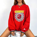 Kansas City Chiefs V-neck Pullover Sweatshirt