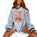 Cincinnati Bengals V-neck Pullover Sweatshirt