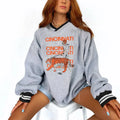 Cincinnati Bengals V-neck Pullover Sweatshirt