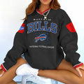 Buffalo Bills V-neck Pullover Sweatshirt