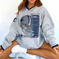 Dallas Cowboys V-neck Pullover Sweatshirt