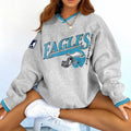 Philadelphia Eagles Chiefs V-neck Pullover Sweatshirt