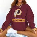 Washington Commanders V-neck Pullover Sweatshirt