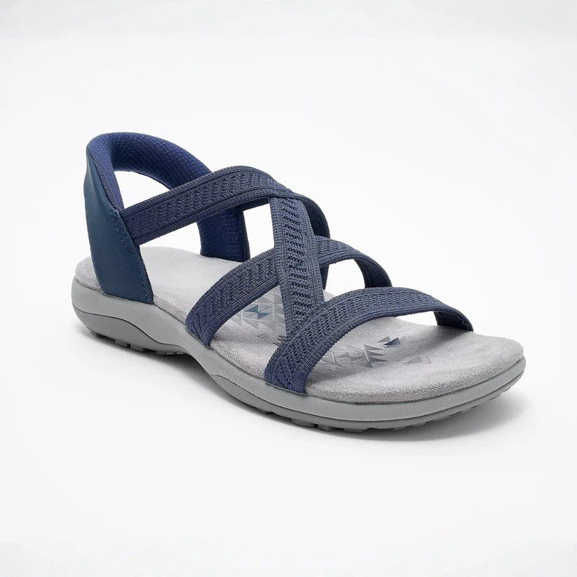 🔥 Hot Sale – Reggae Knit Crossover Sandals | Slip On & Stay Comfortable All Day Sale Ends Soon