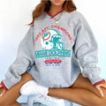 Miami Dolphins V-neck Pullover Sweatshirt