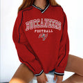 Tampa Bay Buccaneers V-neck Pullover Sweatshirt
