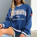New England Patriots V-neck Pullover Sweatshirt