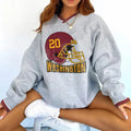 Washington Commanders V-neck Pullover Sweatshirt