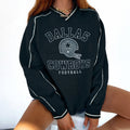 Dallas Cowboys V-neck Pullover Sweatshirt
