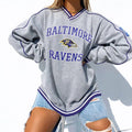 Baltimore Ravens V-neck Pullover Sweatshirt