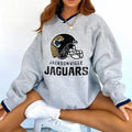 Jacksonville Jaguars V-neck Pullover Sweatshirt