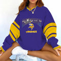 Minnesota Vikings V-neck Pullover Sweatshirt