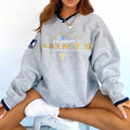 New Orleans Saints V-neck Pullover Sweatshirt